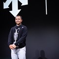 デサントのウェアでこれからも戦い続ける（撮影：落合隆仁）