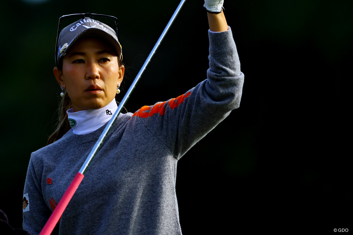 来週の最終戦でもプレーを見られるか ※撮影は2024年「伊藤園レディス」