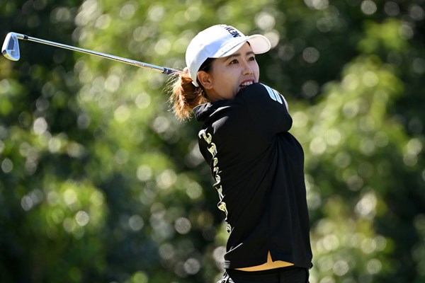 今季2勝目へ首位で最終日を迎える山城奈々（写真は2024年ECCレディス Kenta Harada/Getty Images）