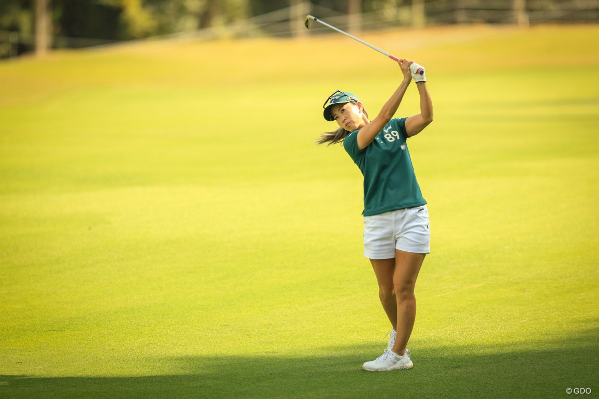2024年 大王製紙エリエールレディスオープン 初日 上田桃子