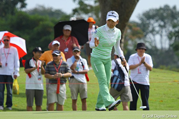 2011年 HSBC女子チャンピオンズ 3日目 有村智恵