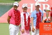 2011年 HSBC女子チャンピオンズ 最終日 有村智恵、ヤニ・ツェン、有村智恵、カリー・ウェブ