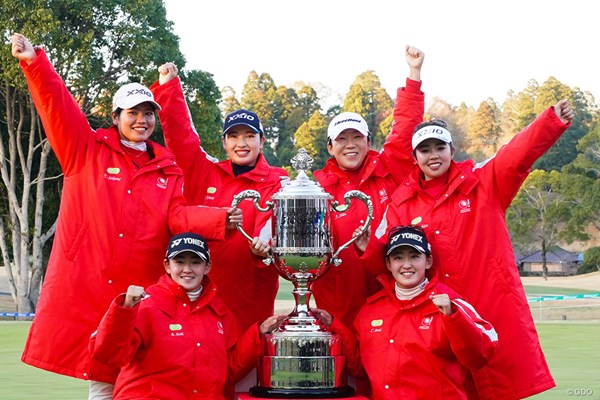 Hitachi 3Tours Championship 2023年大会はJLPGAが優勝した