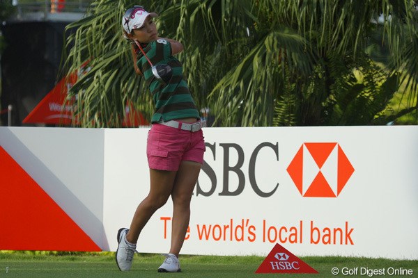 2011年 HSBC女子チャンピオンズ 最終日 上田桃子