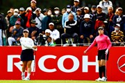 2024年 JLPGAツアーチャンピオンシップリコーカップ 初日 山下美夢有 竹田麗央