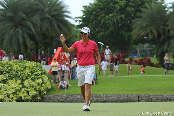 2011年 HSBC女子チャンピオンズ 最終日 ヤニ・ツェン