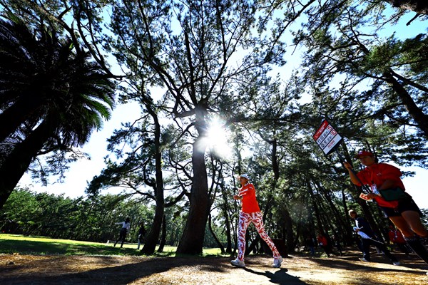 2024年 JLPGAツアーチャンピオンシップリコーカップ 3日目 桑木志帆 大会記録の通算15アンダーも狙える