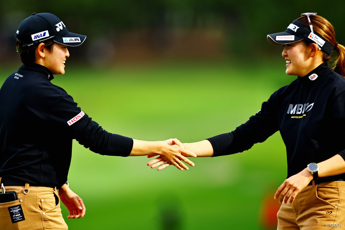 2024年 JLPGAツアーチャンピオンシップリコーカップ 3日目 岩井明愛 岩井千怜