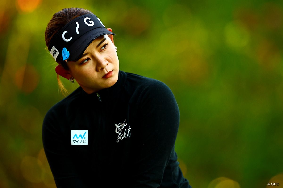 鋭い視線 2024年 JLPGAツアーチャンピオンシップリコーカップ 3日目 吉本ひかる