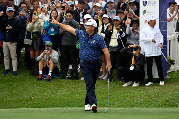 2024年 LINK香港オープン 3日目 パトリック・リード 「59」で首位浮上したパトリック・リード（提供アジアンツアー）