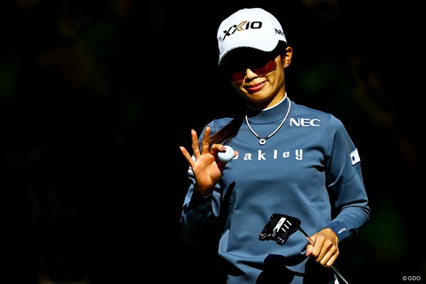 2024年 JLPGAツアーチャンピオンシップリコーカップ 3日目 安田祐香 安田祐香が4アンダー8位で最終日へ