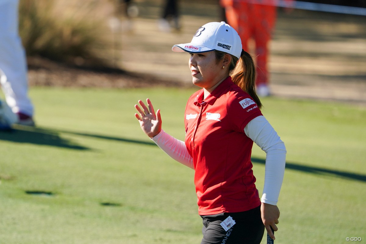 2024年 CMEグループ ツアー選手権 3日目 古江彩佳