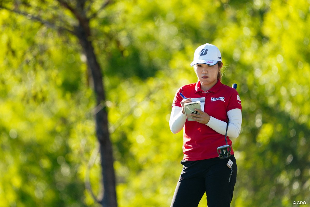 2024年 CMEグループ ツアー選手権 3日目 古江彩佳