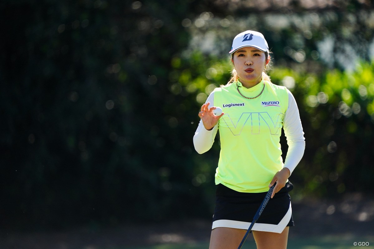 2024年 CMEグループ ツアー選手権 最終日 古江彩佳