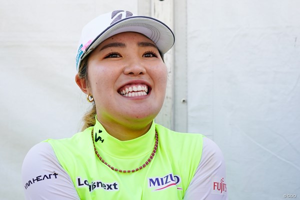 2024年 CMEグループ ツアー選手権 4日目 古江彩佳 笑顔で終えました