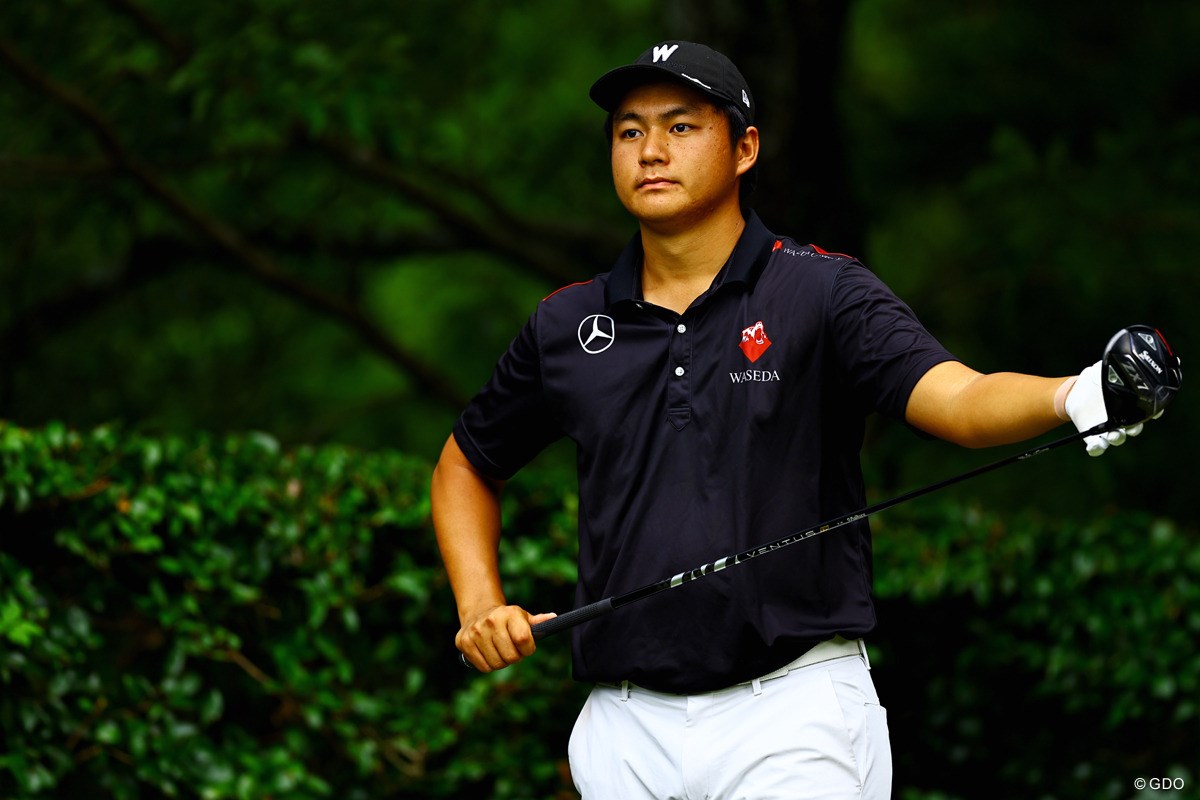 アマチュア中野麟太朗が1打差2位発進 キャメロン・スミス4位 