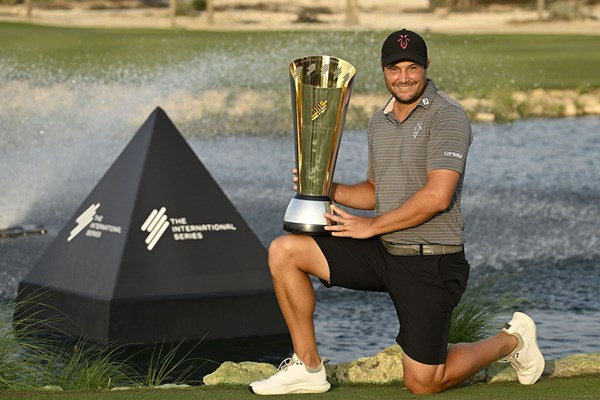 2024年 インターナショナルシリーズ カタール 最終日 ピーター・ユーライン ユーラインがツアー2勝目をあげた（提供アジアツアー）