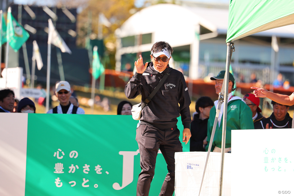 深堀さんだ 2024年 ゴルフ日本シリーズJTカップ 最終日 深堀圭一郎