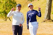 2024年 JLPGA新人戦加賀電子カップ 初日 古家翔香 永田加奈恵
