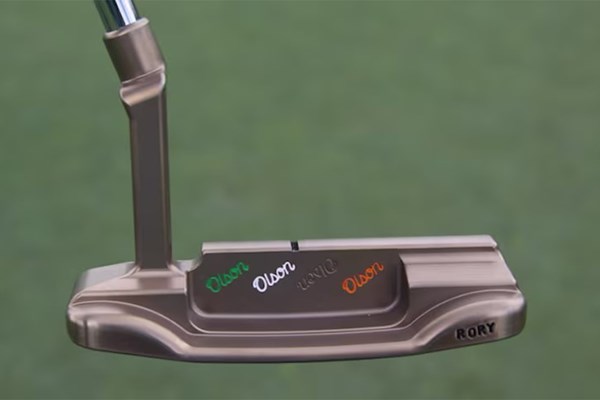 ロリー・マキロイのローガン・オルソン製パター（提供GolfWRX）