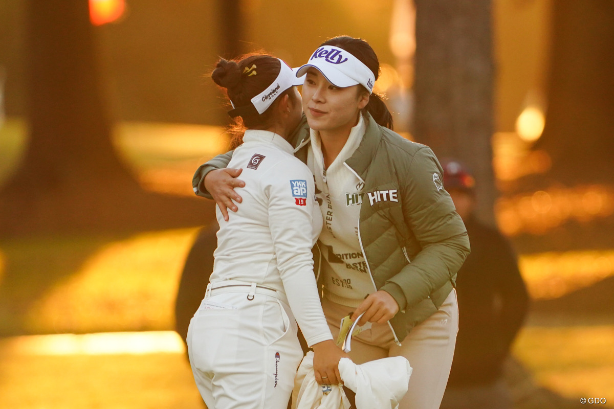 韓国の賞金女王ユン・イナとプレー