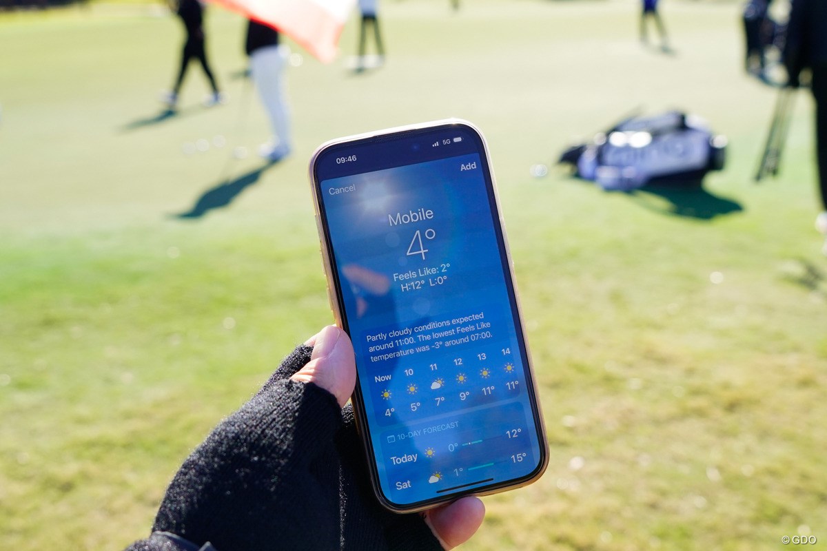 2024年 Qシリーズ 2日目 2日目午前の気温