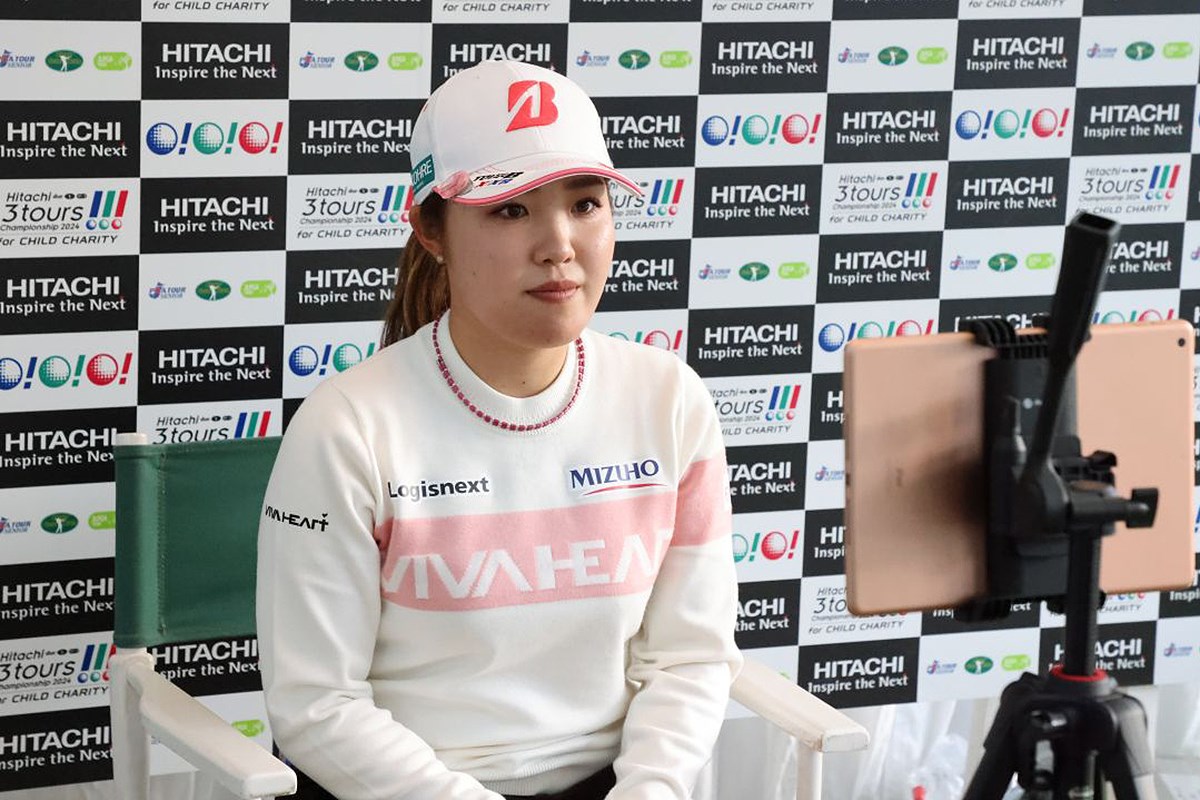 2024年 Hitachi 3Tours Championship 事前 古江彩佳