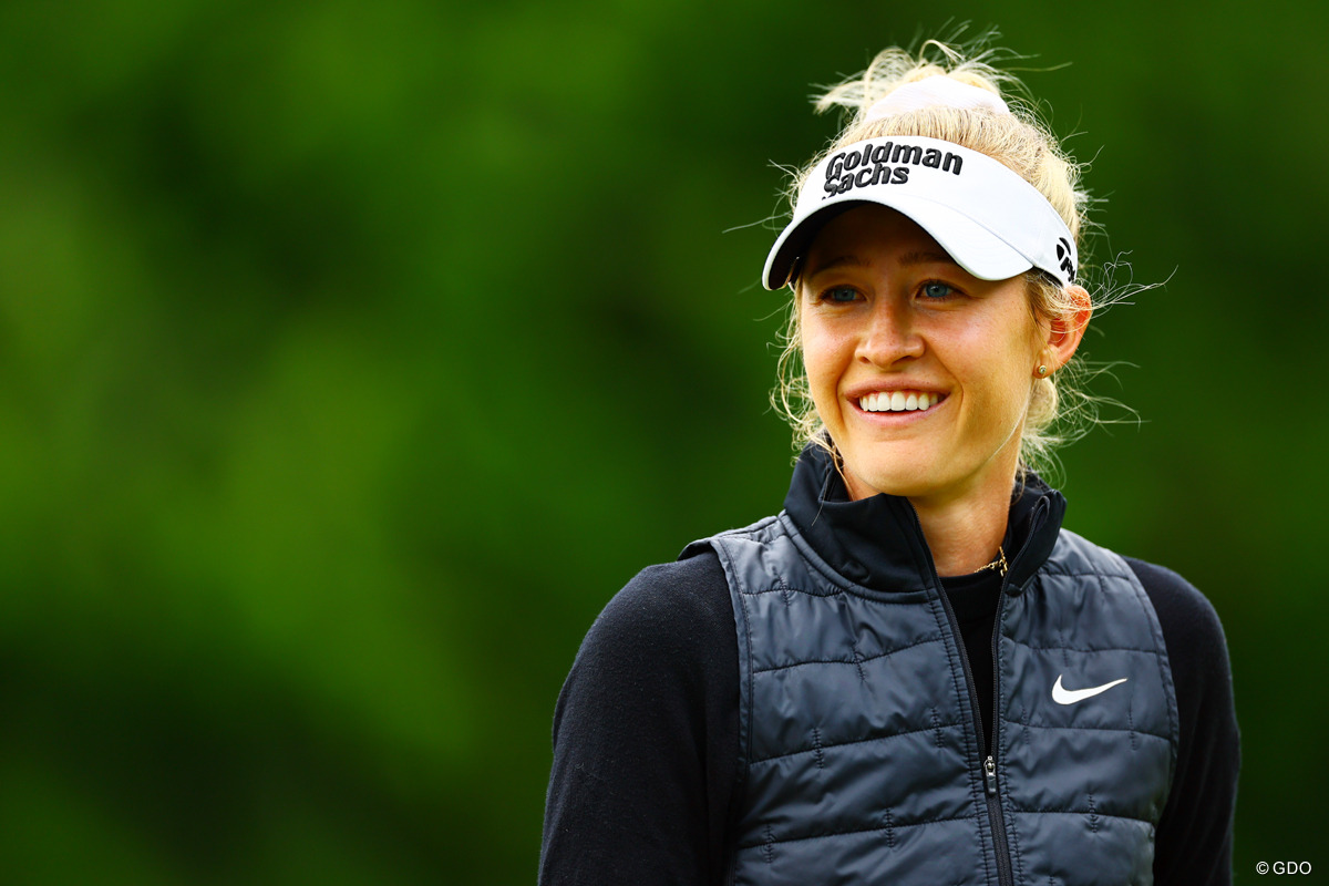 今季記録的なシーズンを送ったネリー・コルダ ※撮影は2024年「全米女子プロ」