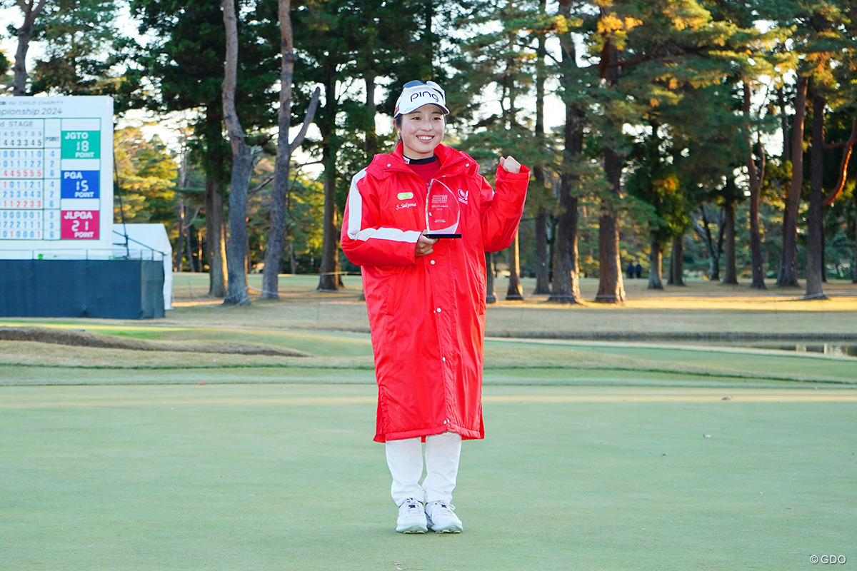 JLPGAが大逆転で連覇 MVPに佐久間朱莉／3ツアー対抗戦 【国内男子