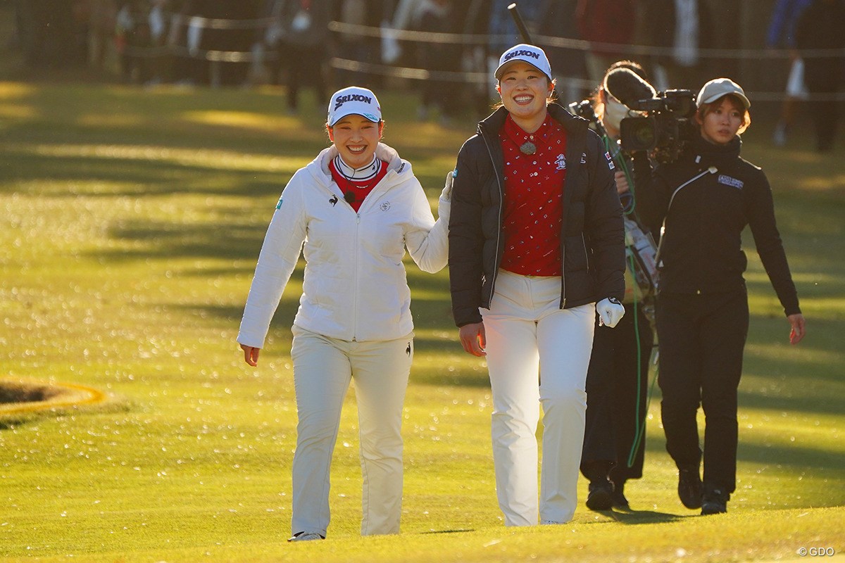 2024年 Hitachi 3Tours Championship 初日 小祝さくら 竹田麗央
