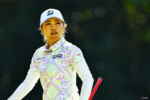 古江彩佳はトップ10圏内をキープした ※撮影は2024年「TOTOジャパンクラシック」