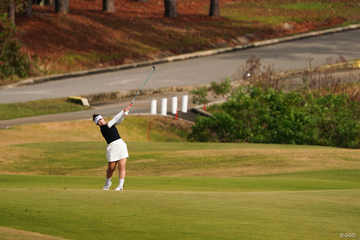 最終日もショット、パットともに安定