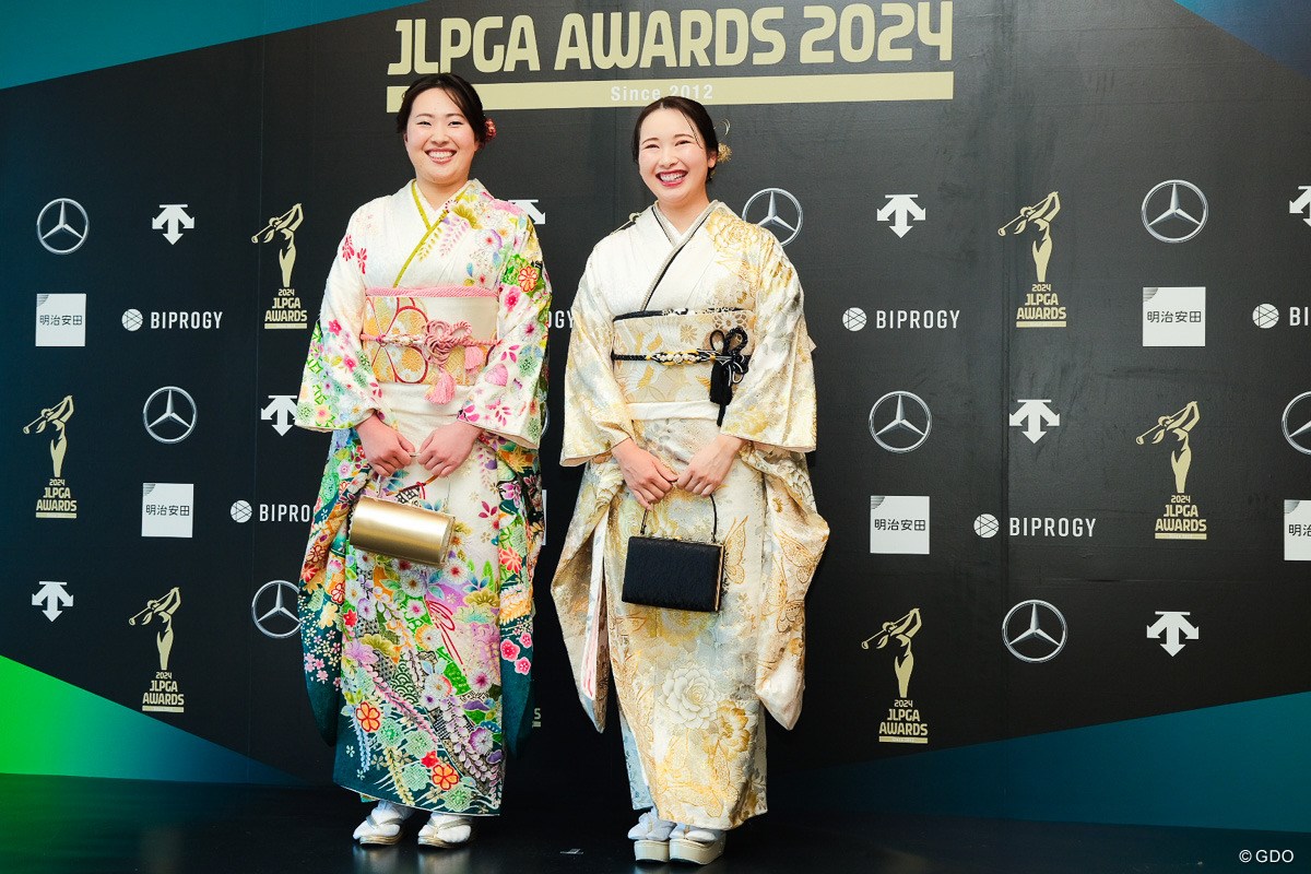 2024年 JLPGAアワード 竹田麗央 小祝さくら