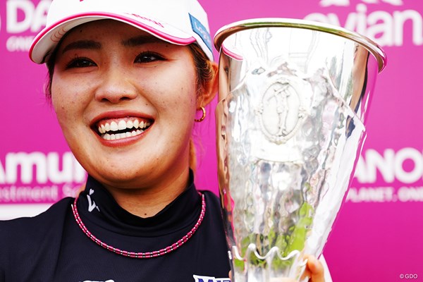 2024年 アムンディ エビアン選手権 最終日 古江彩佳 うれし涙を流したエビアンは特別な場所