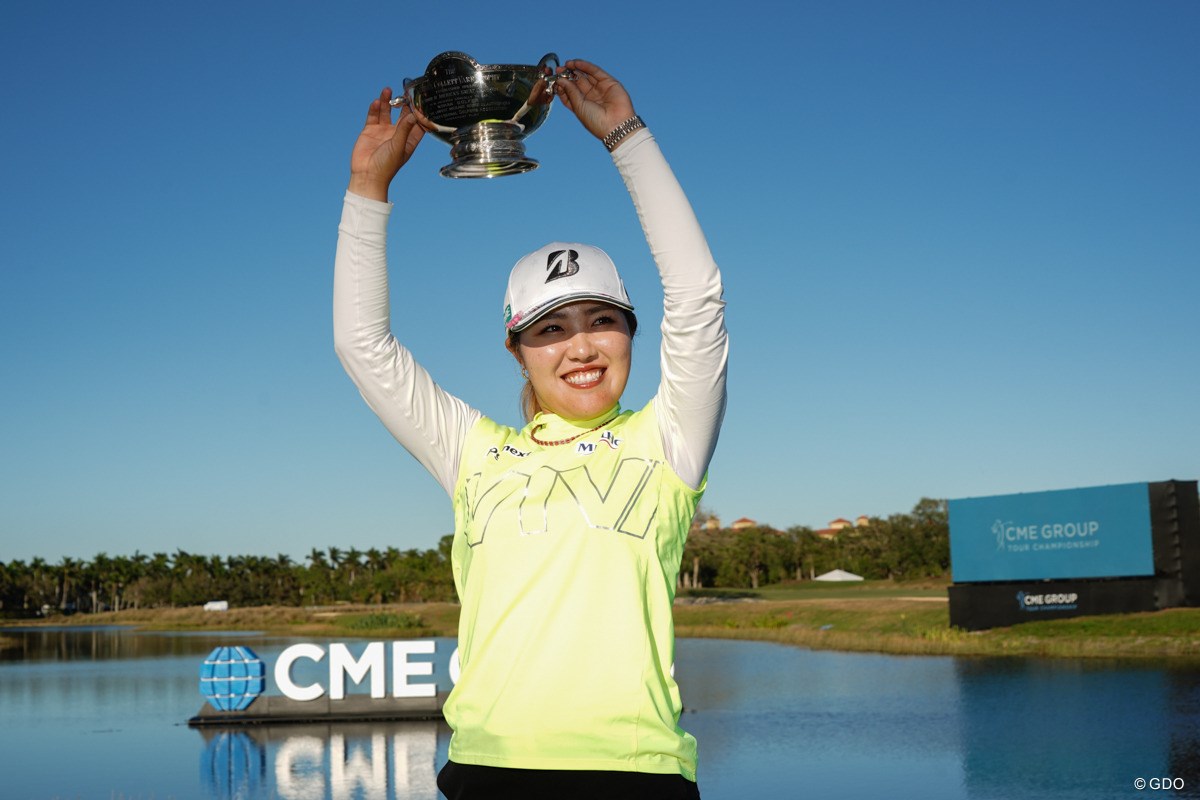 2024年 CMEグループ ツアー選手権 最終日 古江彩佳