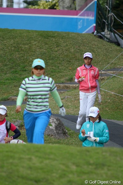 2011年 ダイキンオーキッドレディスゴルフトーナメント 初日 新垣比菜