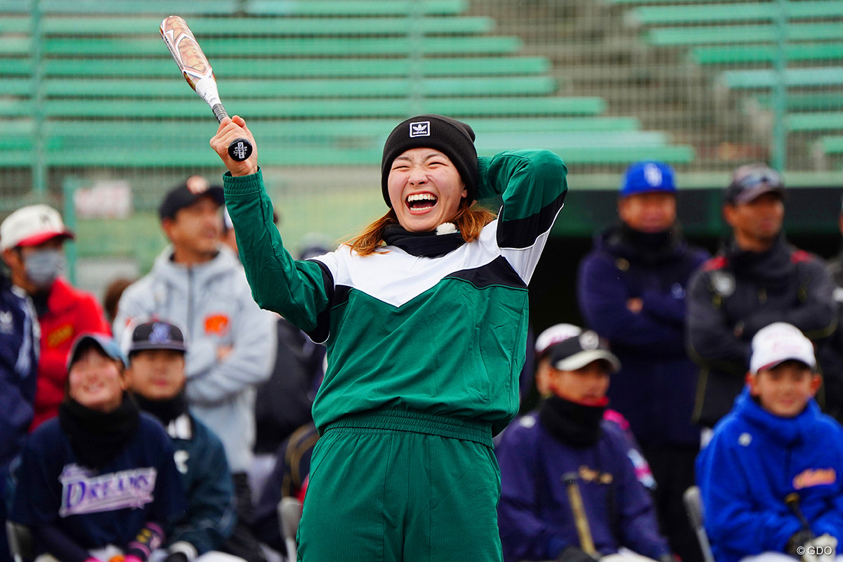 惜しくも達成できなかった柵越えは来年こそ？