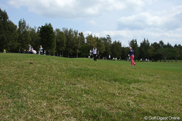 2011年 ダイキンオーキッドレディスゴルフトーナメント 初日 7番ホール