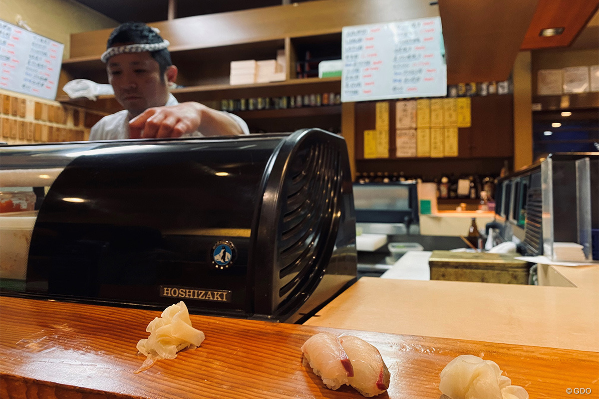 竹田麗央御用達の飲食店「相撲寿司鉄砲部屋」。好きな寿司ネタは「シマアジ」