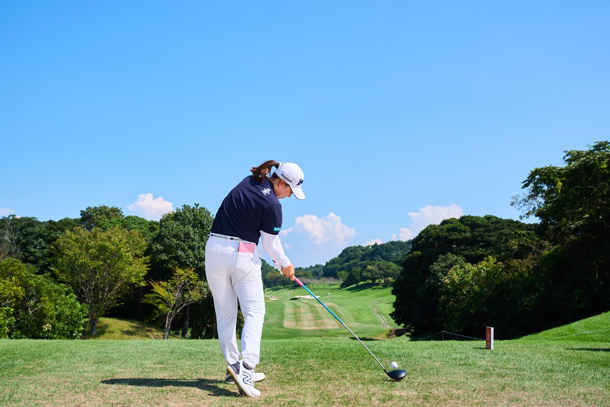 竹田麗央のスイング分析画像5 