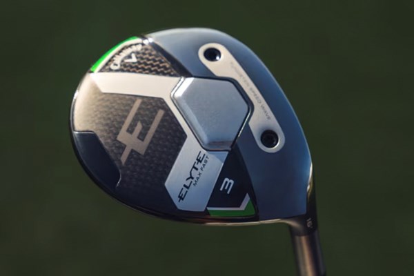 2025年 ザ・セントリー 事前 キャロウェイ ELYTE Elyteの3番ウッド(Credit Callaway media)