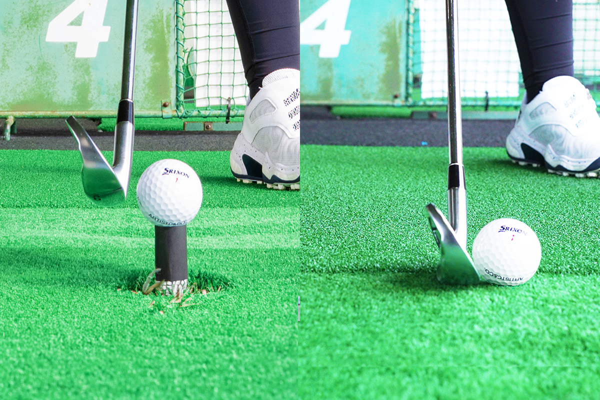 ティアップして練習するってそんなにいいの！？ マット上のボールとの違いと練習法 山下美樹