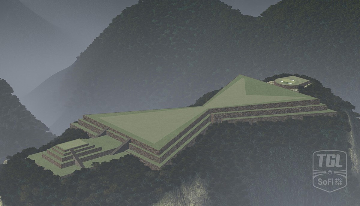 2025年 TGLホール Temple 502yd、パー4のTemple(TGL)