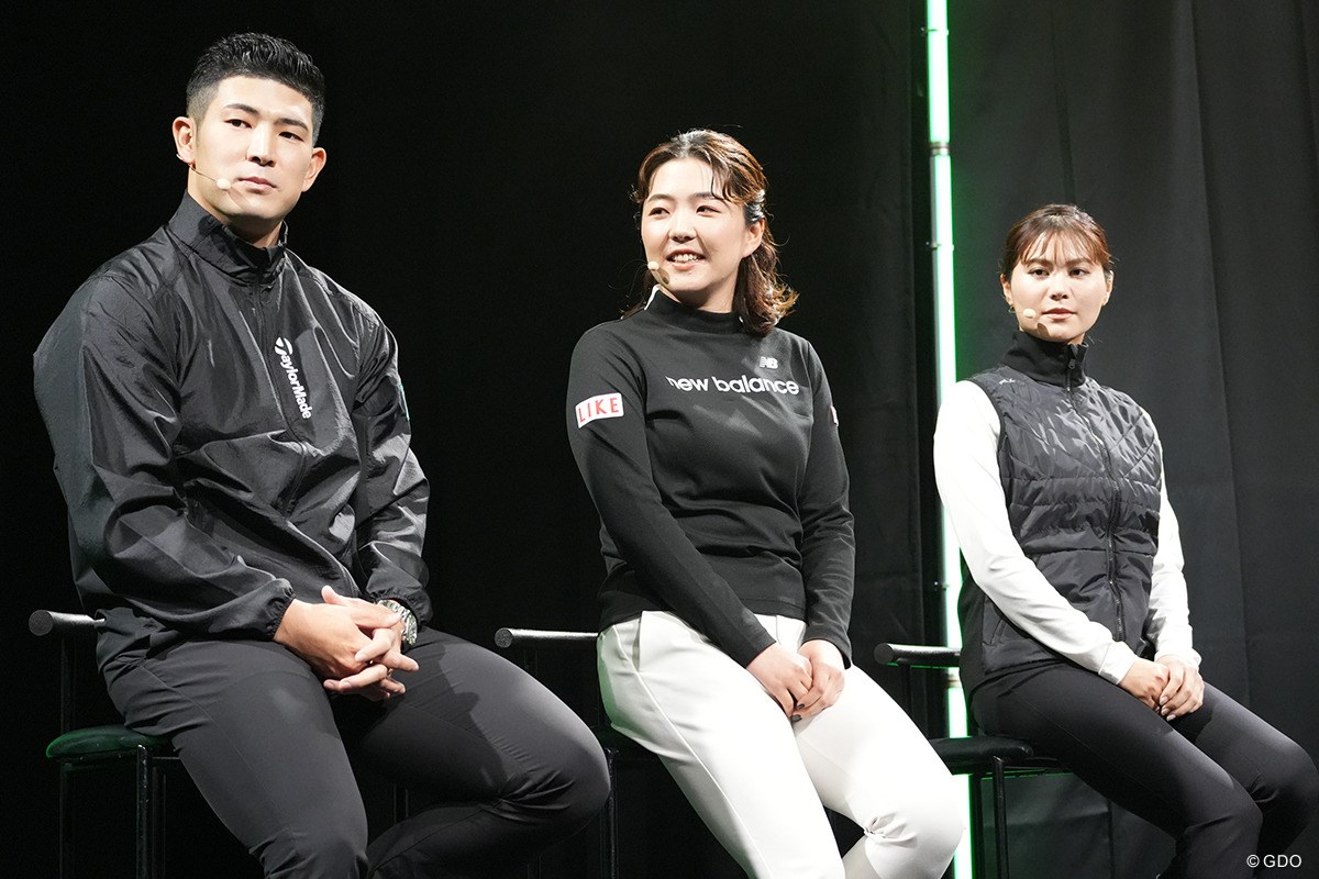 2025年 テーラーメイド新作発表会 中島啓太 山内日菜子 新垣比菜