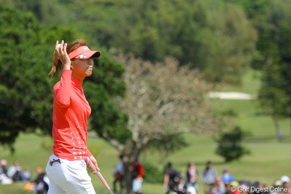 2011年 ダイキンオーキッドレディスゴルフトーナメント 最終日 金田久美子