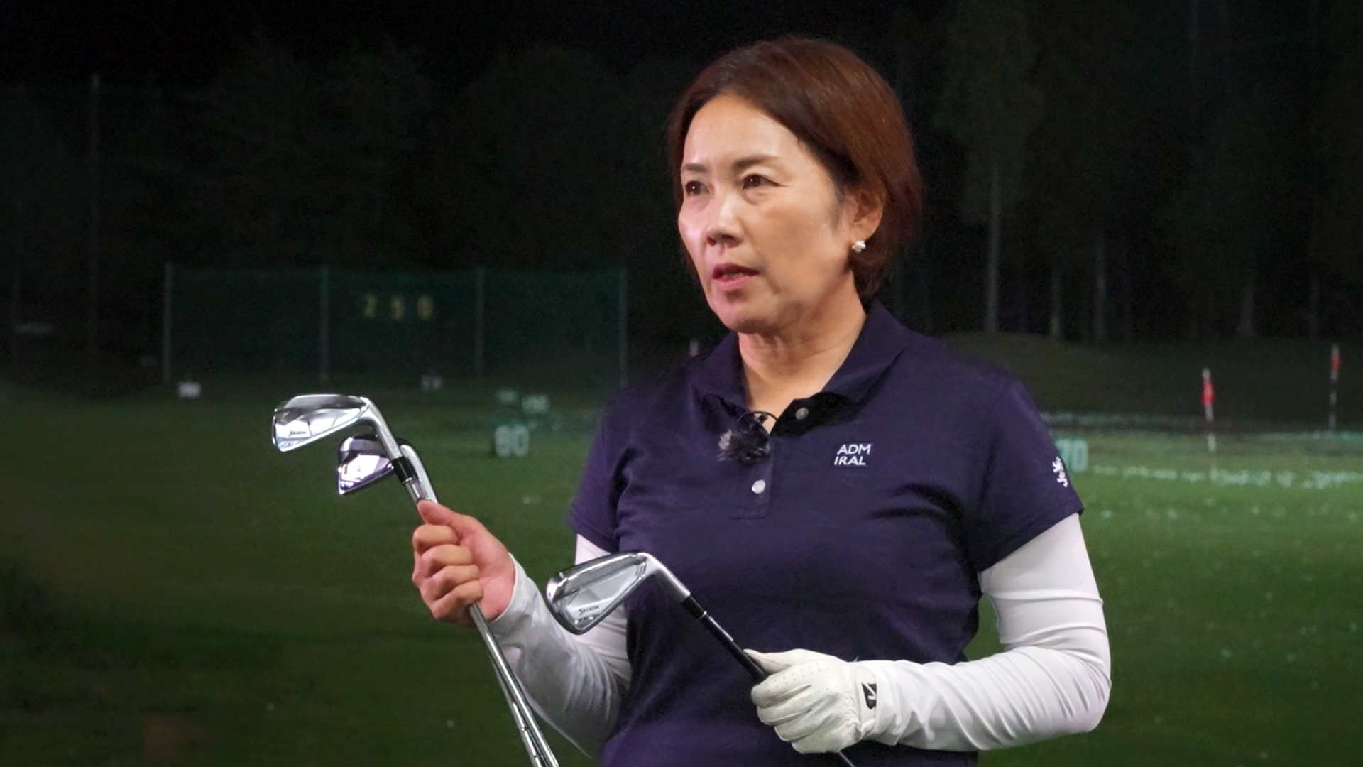 スリクソン ZXi4 アイアンを西川みさとが試打「進化した飛び系。前より