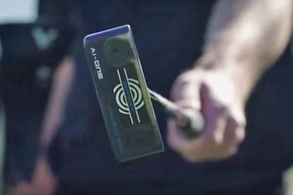 2025年 ザ・アメリカンエキスプレス ブレーズ・ブラウンのパター パターは長くセンターシャフトモデルを使用する（提供:GolfWRX)