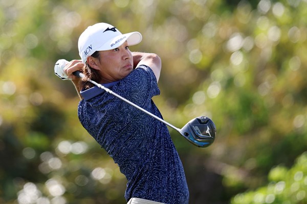 米下部ツアーの自身今季初戦で優勝争いに加わった平田憲聖（Emilee Chinn/Getty Images）