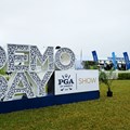 PGAのロゴと同様、「DEMO DAY」のモニュメントも変わらぬ象徴的な存在だ。PGA SHOWが始まったことを実感