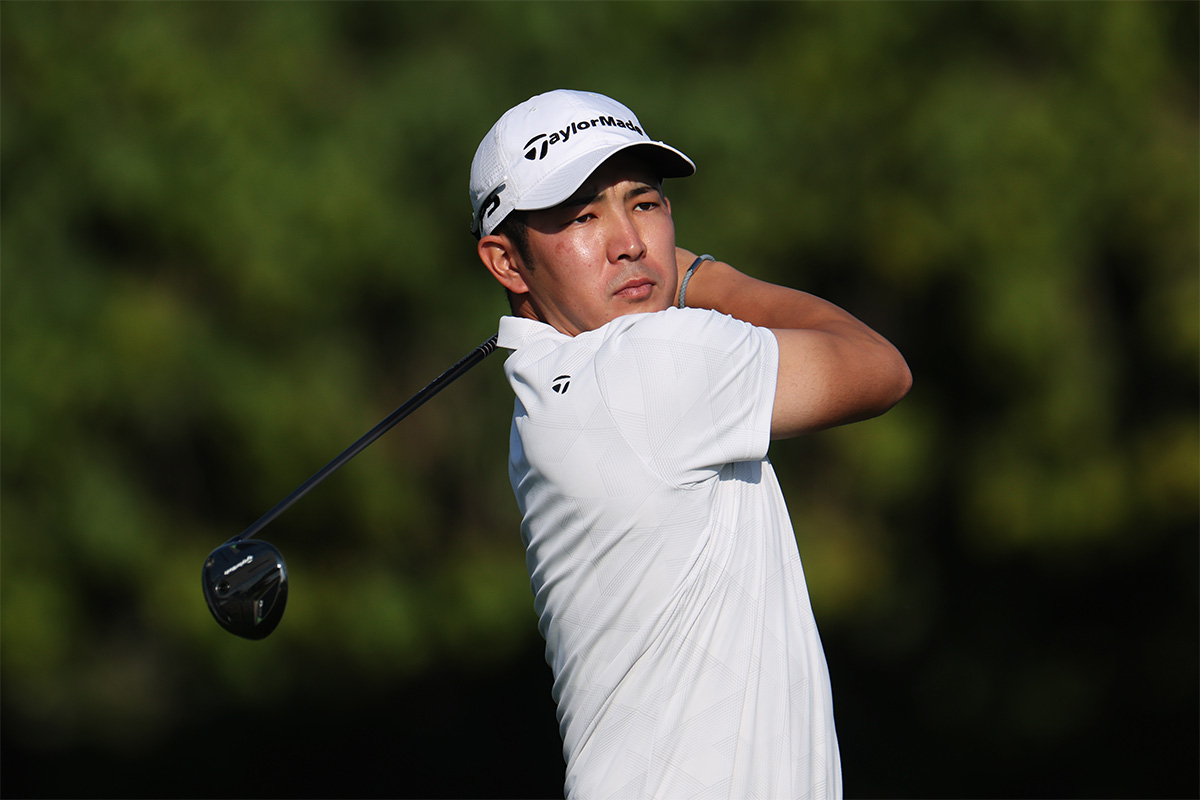 中島啓太は「67」でプレーしたが予選落ちに終わった（写真は2025年ヒーロー ドバイ デザートクラシック）